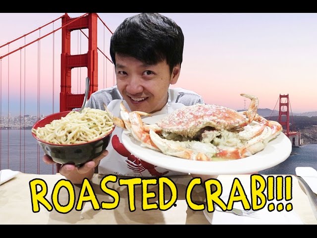 ROASTED Crab & GARLIC Noodles in San Francisco | Strictly Dumpling