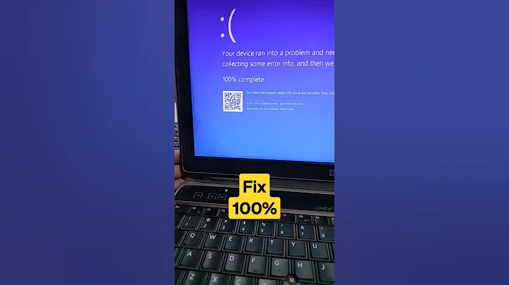 Fix100% a Blue Screen of Death in Windows 10#macnitesh #2023#virulshorts