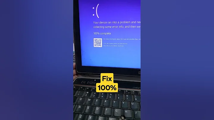 Fix100% a Blue Screen of Death in Windows 10#macnitesh #2023#virulshorts