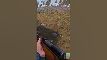 Pov your completly trash at rust #gaming
