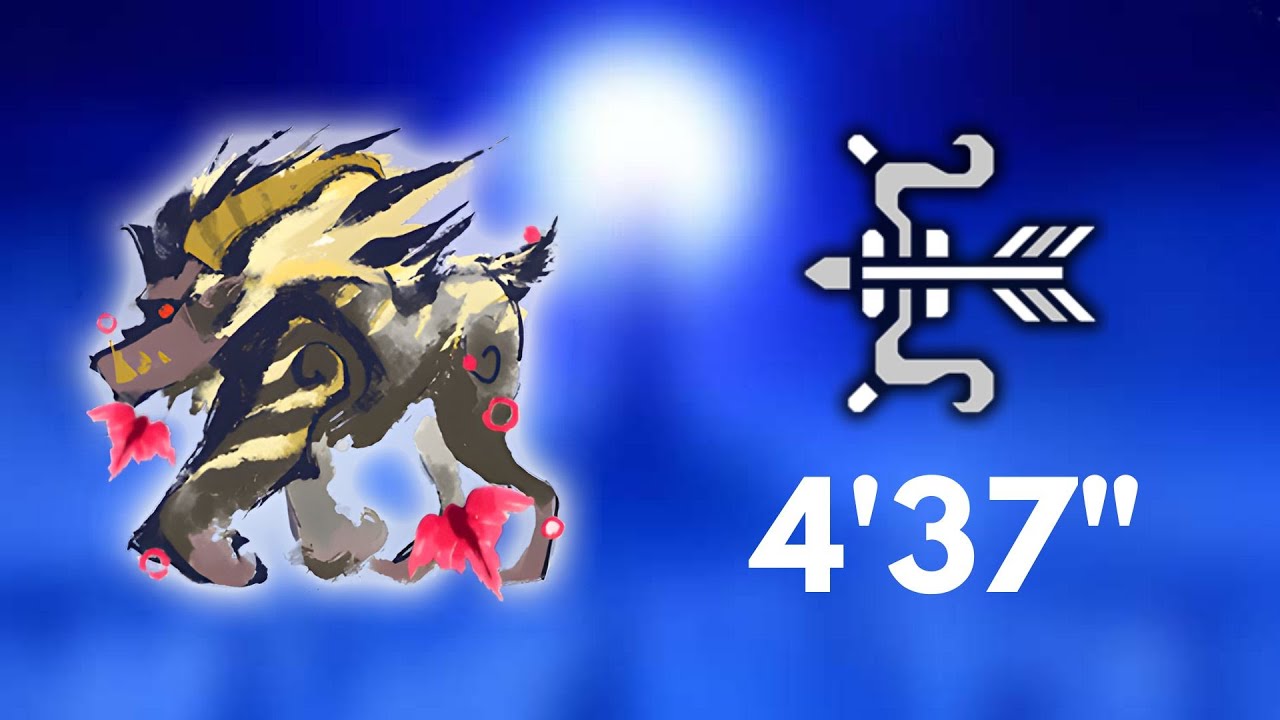 MHR:Sunbreak [PC] | Afflicted Furious Rajang Level 300 Solo Bow 4'37 ...
