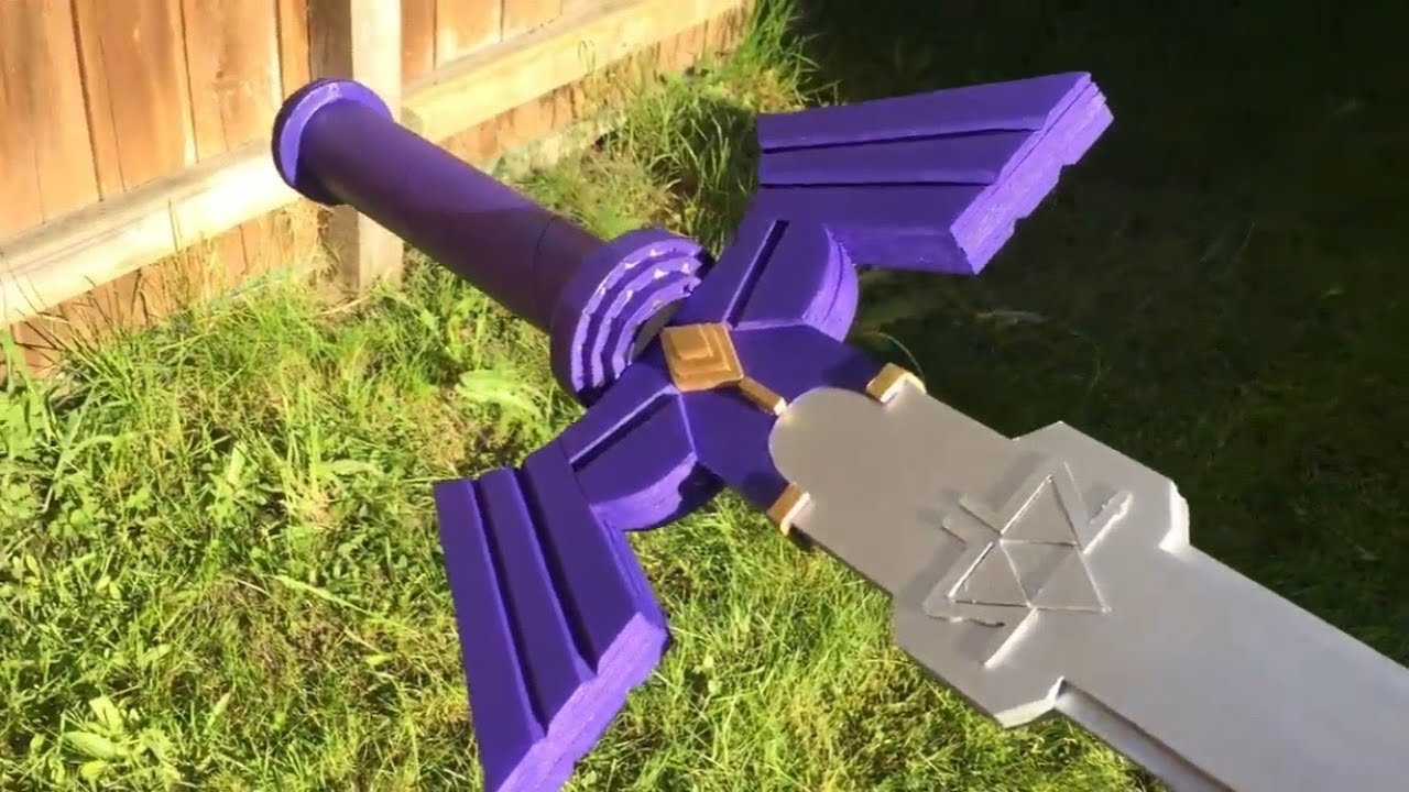 Diy Master Sword Youtube