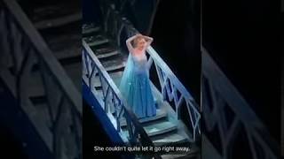 Elsa's frozen wardrobe malfunction