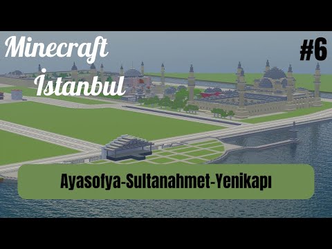 Minecraft Mini İstanbul #6 ( Ayasofya-Sultanahmet-Yenikapı )  | aKsBuilds