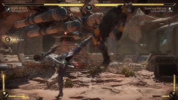 Flawless block into krushing blow combo