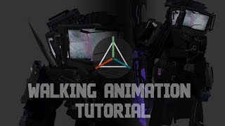 Walking animation tutotial P3D