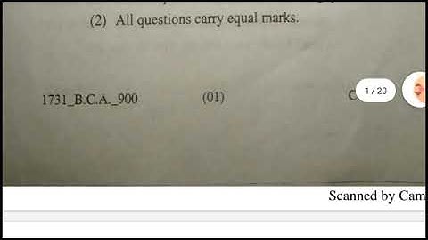 BCA final year exam paper 2019-20 /java programming web development