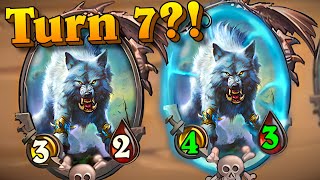 This was TURN 7?! | Hearthstone Battlegrounds