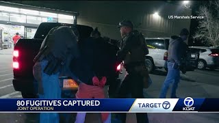 80 fugitives arrested in Albuquerque metro during U.S. Marshals Service operation