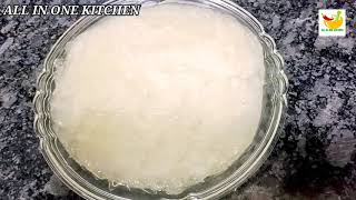 طرز تهیه حلوای نشایسته | How to cook Corn Flour Halwa | ALL IN ONE KITCHEN