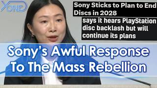 Sony Respond After Killing Physical Discs Leads To Mass Rebellion... It Goes Very Poorly