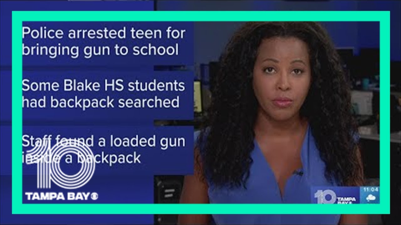 Tampa high school student brought loaded gun on campus, police say ...