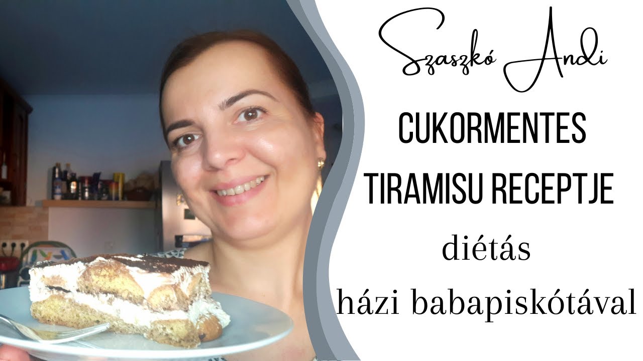 Diétás házi babapiskóta és cukormentes tiramisu recept