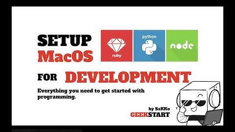 How to install Ruby[rvm] Python[pyenv] NodeJS[NVM] on MacOS for beginners like a pro