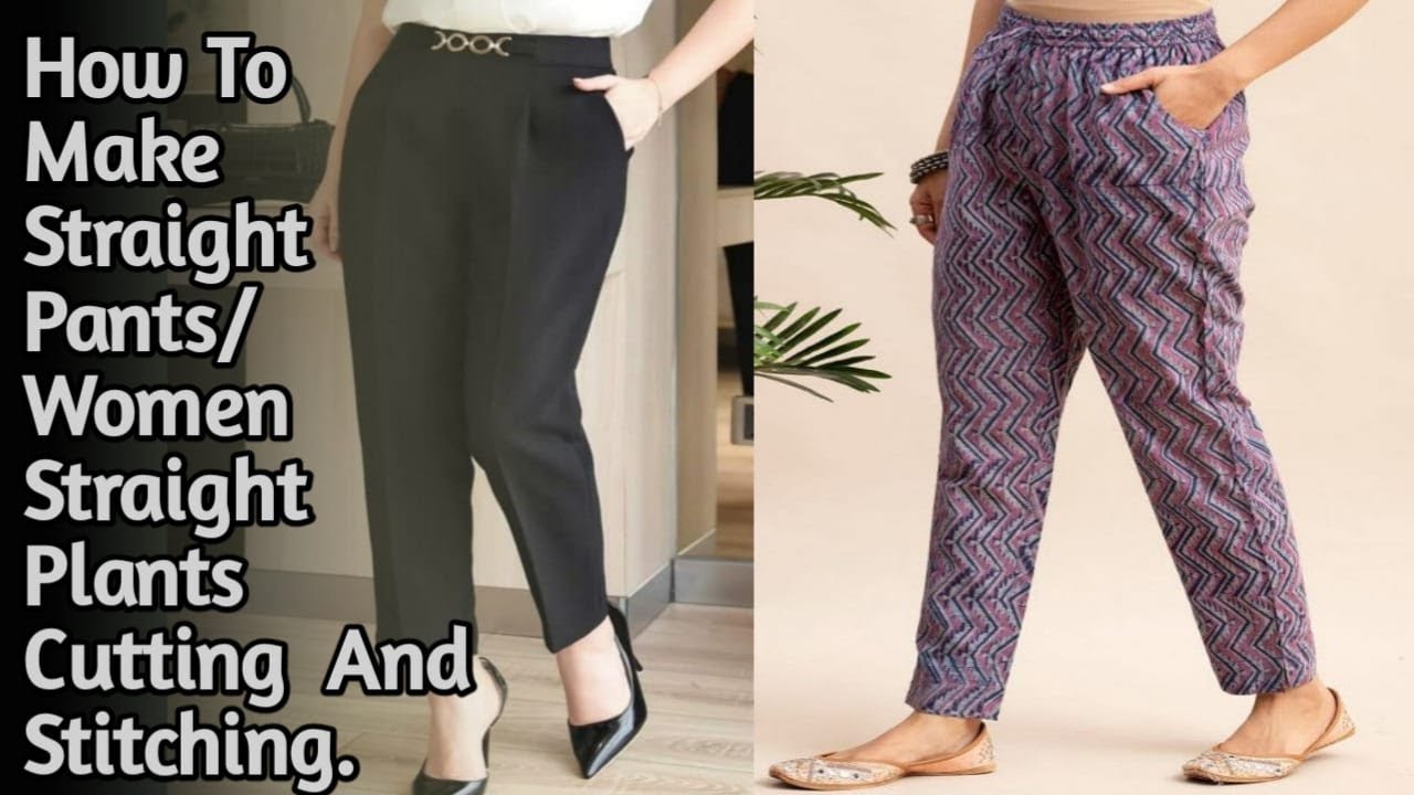 Plain Ladies Straight Pant, Waist Size: 30-36 at Rs 235/piece in Kolkata |  ID: 2848981703348