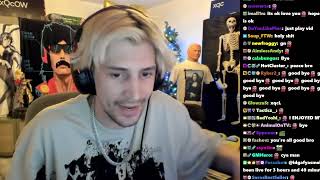 XQC ABRUPTLY ENDS HIS STREAM