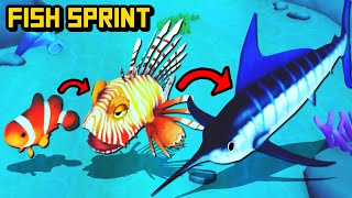 Fish Sprint - เปลี่ยนร่างปลาในมหาสมุทร!! [ เกมส์มือถือ ]