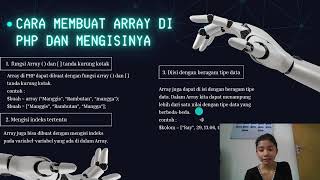 7 Hal Tentang Array PHP - Prodi Sistem Informasi UNHI Denpasar