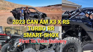 2023 CAN-AM MAVERICK X3 MAX X RS TURBO RR WITH SMART-SHOX 72 - DELIVERY DAY