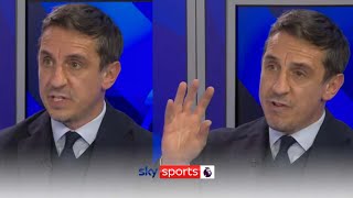 "They're BROKEN!" | Gary Neville did NOT hold back in his evaluation of Manchester United 👀