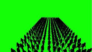 Green Screen Crowd Animated Hd Free To Use Graphics Animations No Sound On The Green Screen