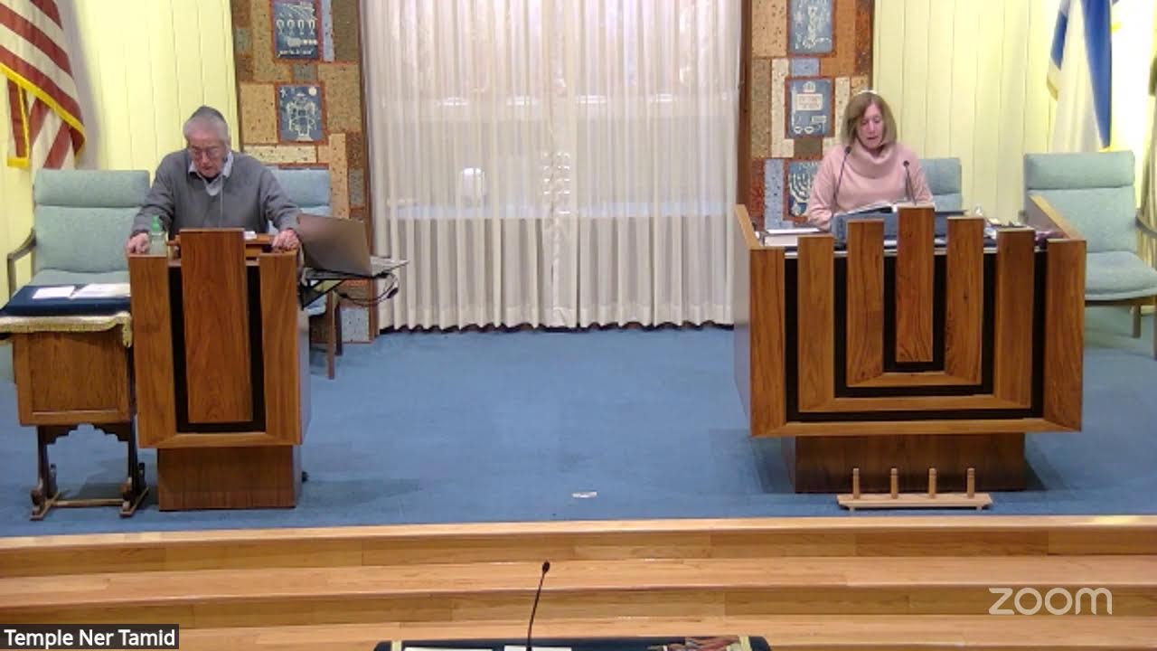Temple Ner Tamid Peabody MA Service