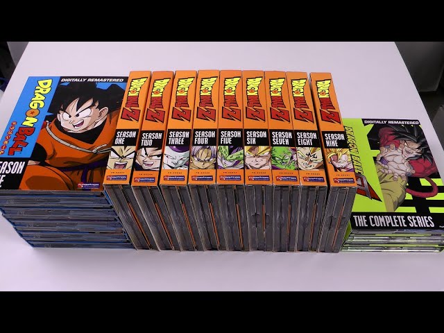 Dragon Ball Z Series Season 1-9 DVD Unboxing 