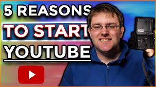 Why You Should Start A YouTube Channel RIGHT NOW! (5 Reasons) by Daniel - CreateAndGrowOnline 36 views 4 years ago 4 minutes, 41 seconds
