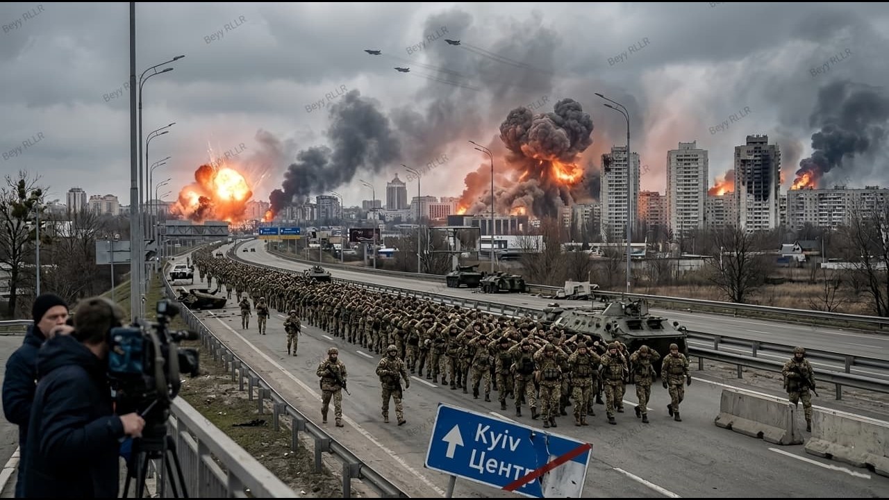 22 MINUTES AGO! Russian YAK-141 Fighter Jets Brutally Bombard Kyiv, 30,000 Troops Surrender