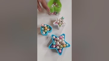 Moti Reverse Satisfying |Beads reverse effect video|pearl reverse oddly cookie cutter flower set