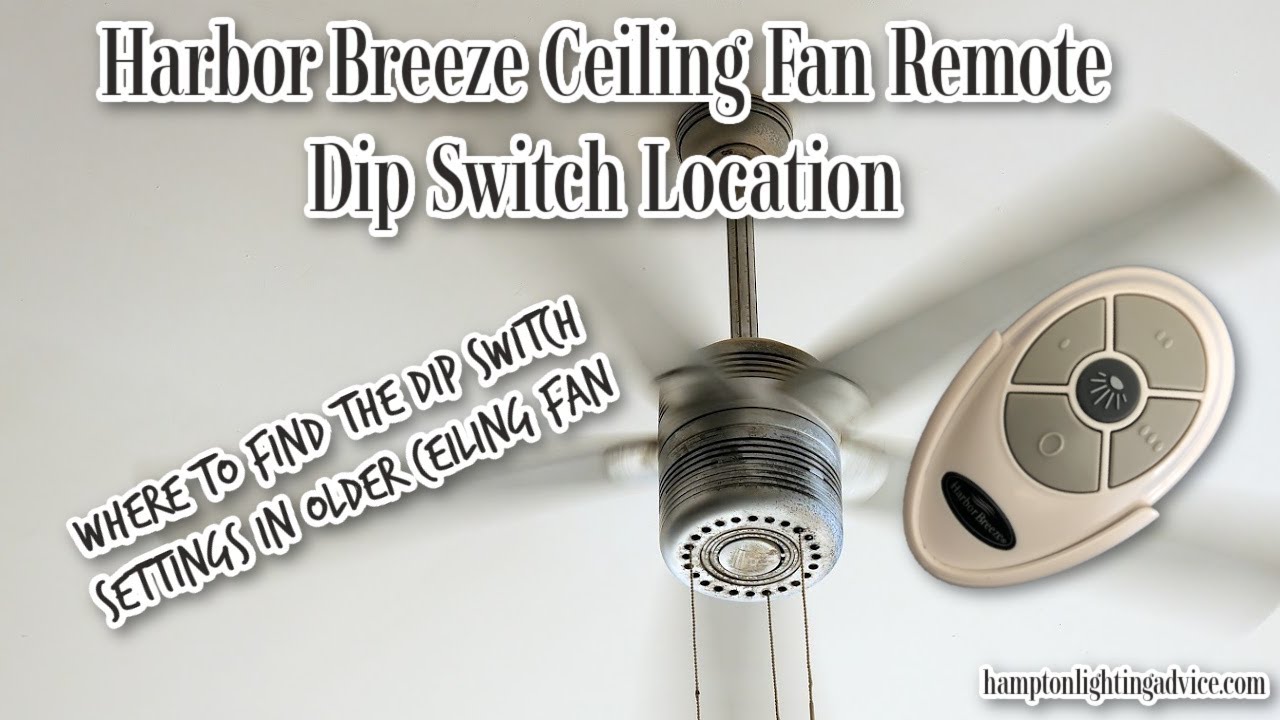 Ceiling Fan Remote With 5 Dip Switches Shelly Lighting