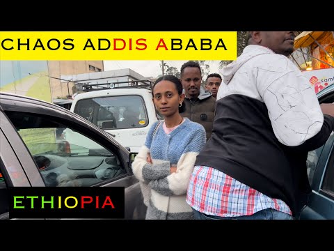 Chaos In Addis Ababa Ethiopia Streets ??
