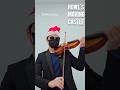 🎅 Santa Plays Howl’s Moving Castle 🎻 #shorts