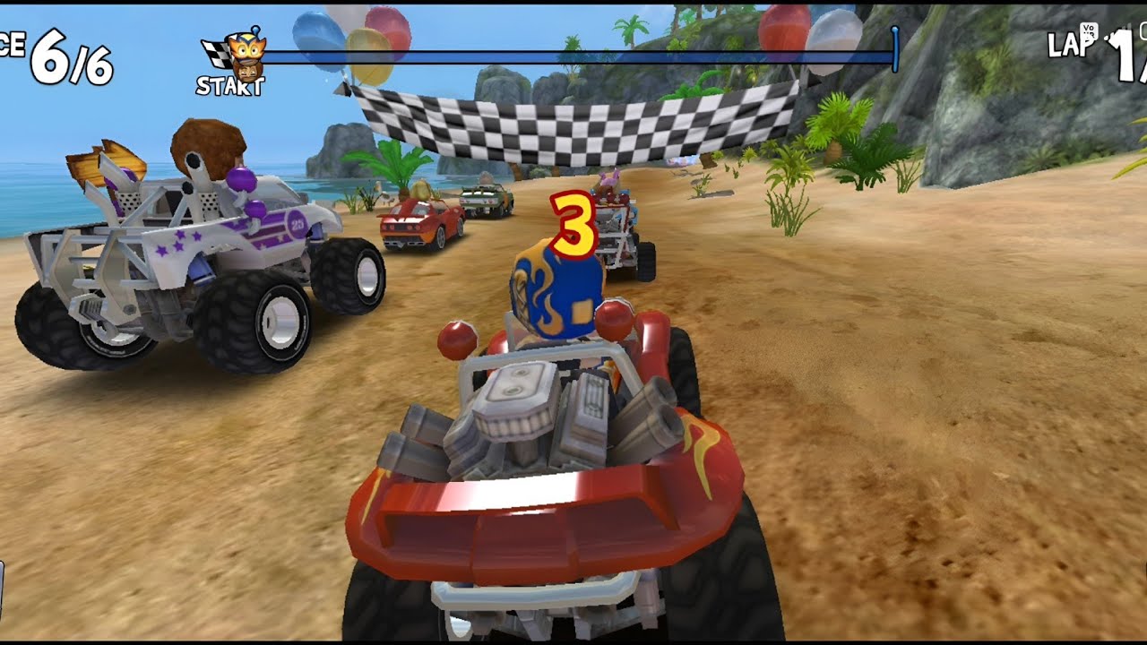 Car racing Fun | beach buggy race