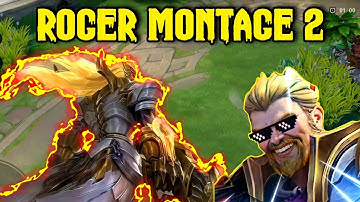 ROGER MONTAGE PART II | BUILD ROGER TERSAKIT 2022 | ITEM ROGER PALING SAKIT 2022 - MOBILE LEGENDS