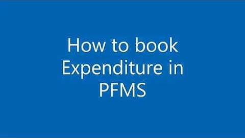 How to Book Expenditure in PFMS/ How to make payment using Print Payment Advice (PPA) in PFMS.