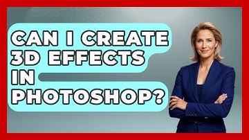 Can I Create 3D Effects In Photoshop? - Graphic Design Nerd