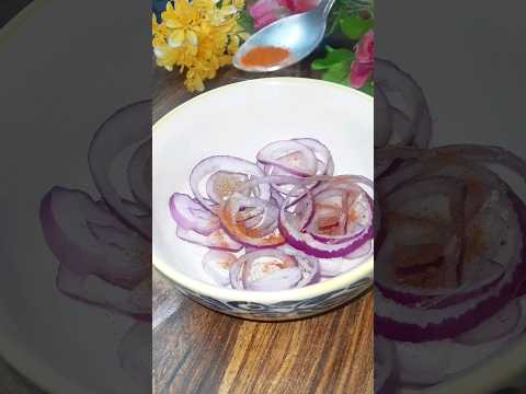 Easy Onion Salad #trending #viral #youtubeshorts #onion #salad #onionsalad #youtubefeed #shorts #yt