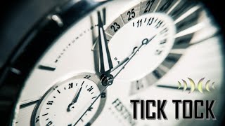 1 Min (60 Ticks) of Timer Clock Ticking - Tick Tock Sound Effect