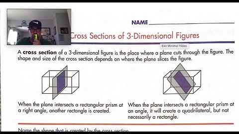 4 3 Cross Section video (7th grade)
