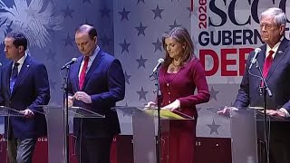 4 Republicans face off in first S.C. gubernatorial debate