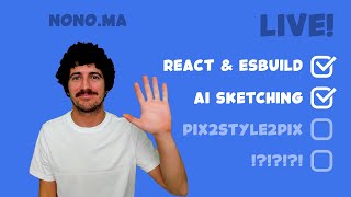 #46 Nono.MA Live! Building a React App with TypeScript & esbuild