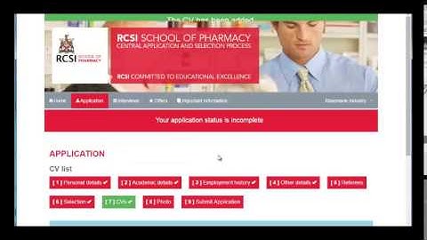 CAASP Training Establishment & Student process summary