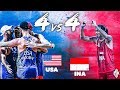 4 vs 4 Beach Volleyball SEMIFINAL USA vs INDONESIA | World Beach Games 2019