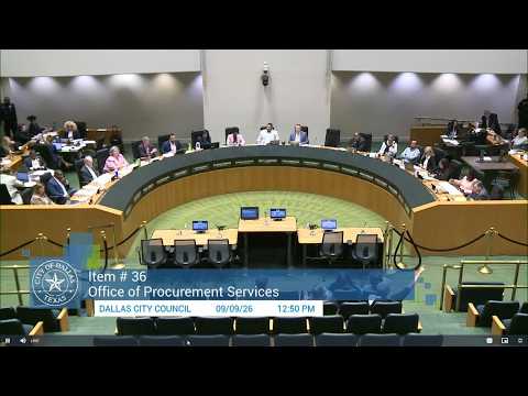 Dallas City Council freezing the minimum wage for city contract workers