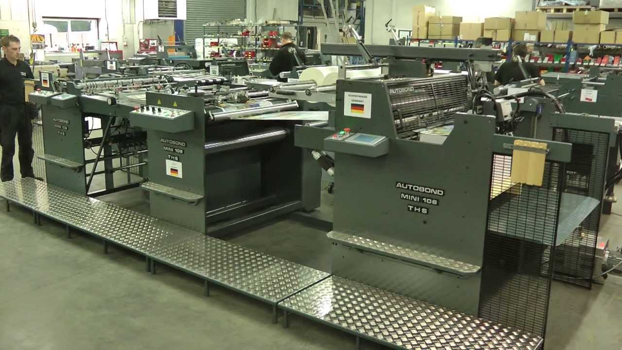 Autobond Mini 106 THS - dual airshafts - on test for customer in ...