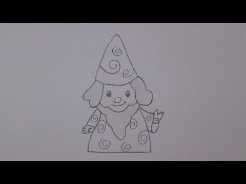 Vídeo: Como Desenhar Um Mago