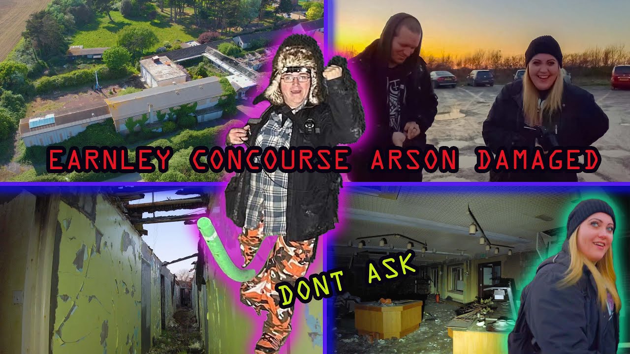 Earnley Concourse Fire Damaged HUGE ABANDONED EXPLORE YouTube