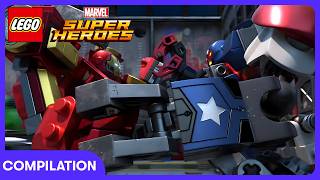 iron vs iron lego marvel superheroes wildbrain kids