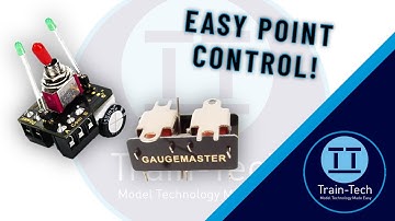 Train-Tech PMS3 Point Motor Switch | How to Set-up & Tutorial
